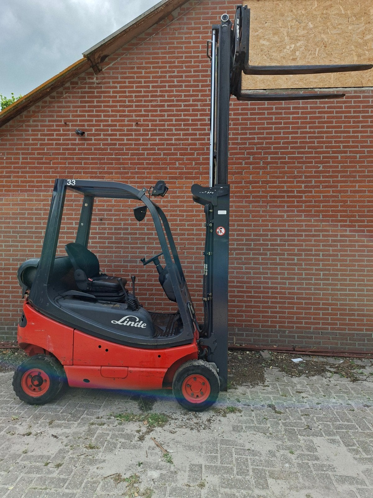 Linde H12 lpg, Zakelijke goederen, Machines en Bouw | Heftrucks en Intern transport, 1000 tot 2000 kg, Ophalen, LPG, Heftruck