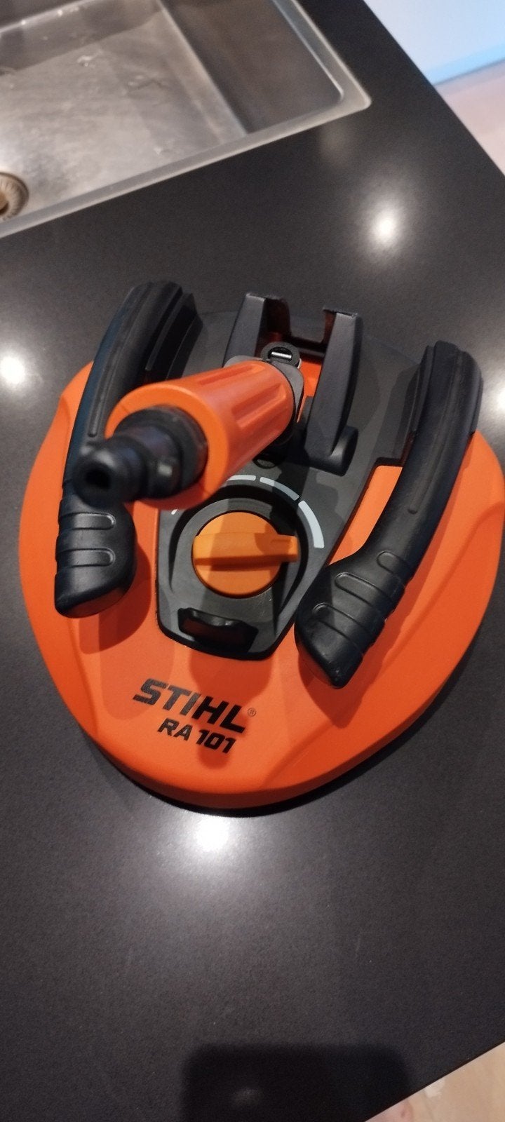 Zgan Stihl RA 101 terras reiniger., Ophalen of Verzenden, Zo goed als nieuw