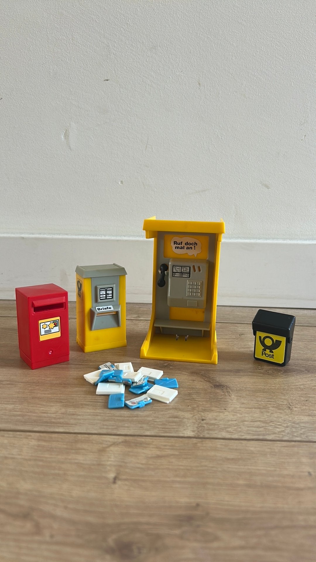 vintage playmobil telefooncel, Ophalen of Verzenden, Zo goed als nieuw