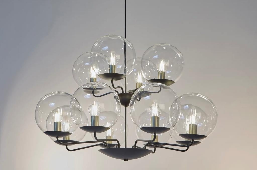 Nieuw van Ilfari design hanglamp GROOT XXL twv 3600 euro, Ophalen of Verzenden, Nieuw, 75 cm of meer