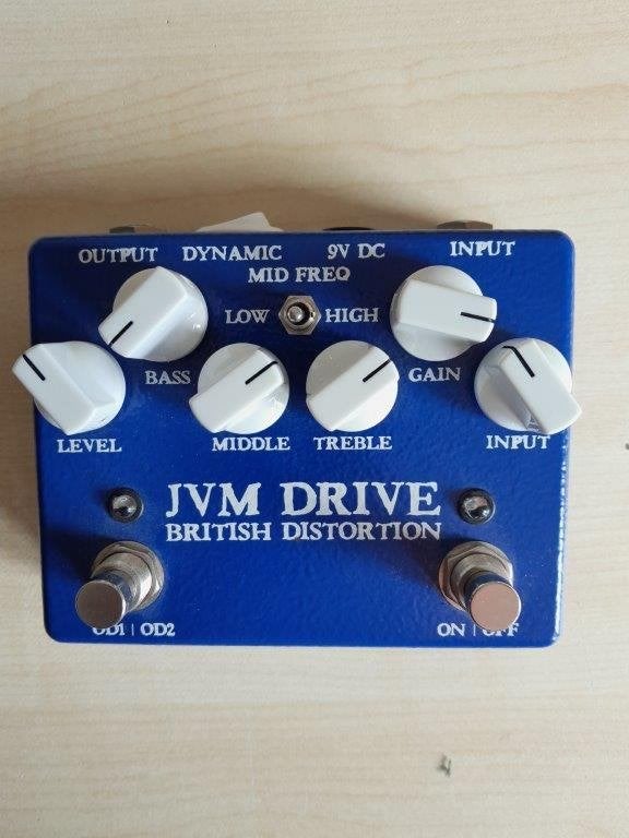 Weehbo JVM Drive - British distortion ( Marshall in a box ), Muziek en Instrumenten, Ophalen of Verzenden, Zo goed als nieuw, Distortion, Overdrive of Fuzz