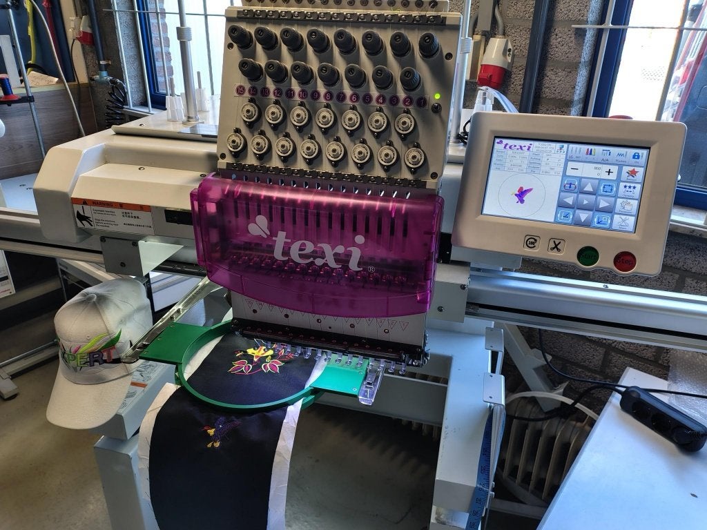 Texi 1501TC-7S, Ophalen of Verzenden, Gebruikt, Borduurmachine