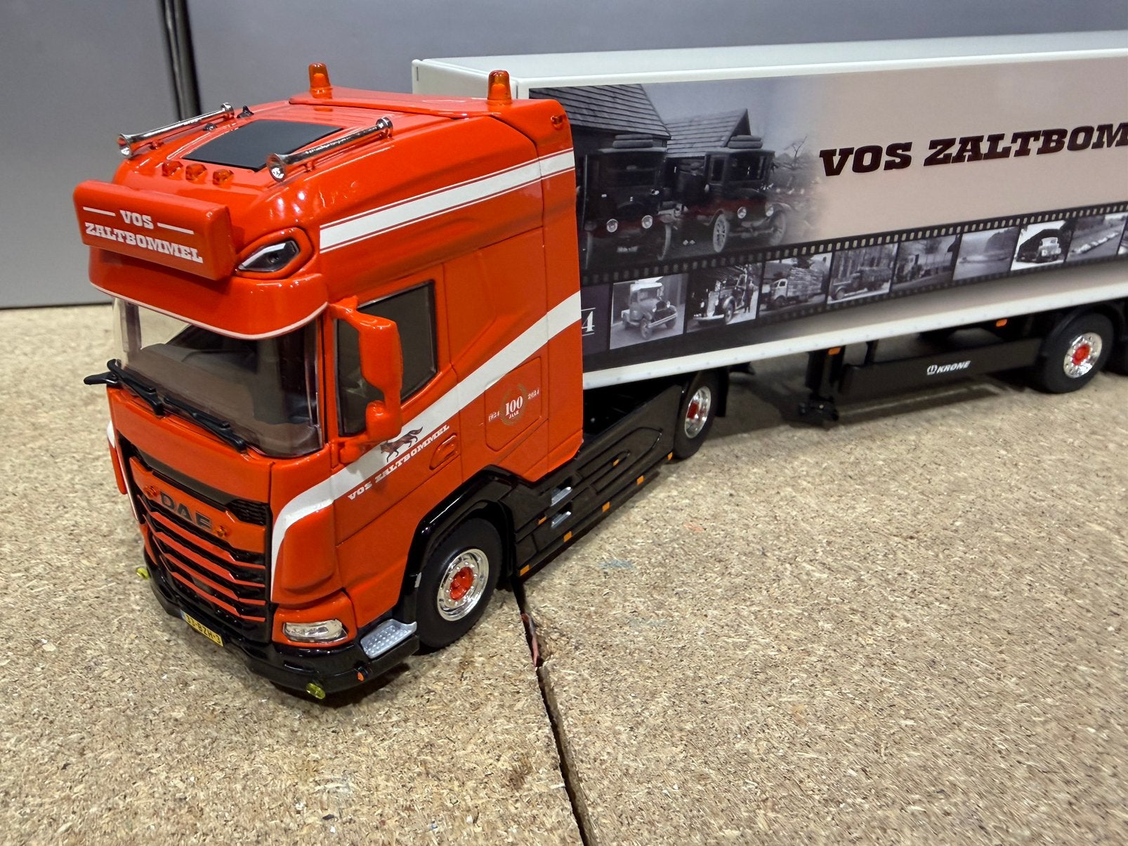 WSIDAF XG VOS ZALTBOMMEL BOXTRAILER, Hobby en Vrije tijd, Ophalen of Verzenden, Nieuw, Bus of Vrachtwagen, Wsi