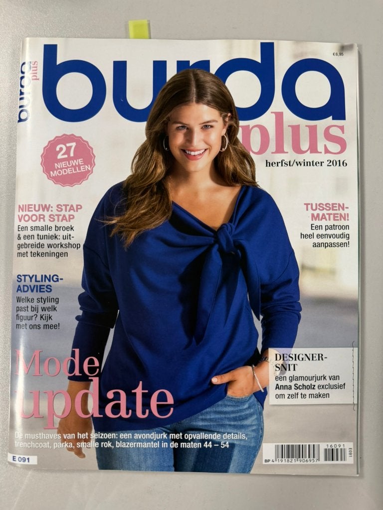 12 verschillende soort Burda patroonbladen, Ophalen of Verzenden, Gebruikt, Vrouw, Burda