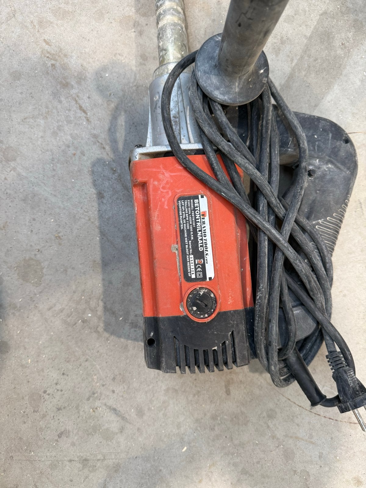 Framo Tools Beton Vibrator - Krachtige Betonverdichter, Ophalen of Verzenden, Gebruikt