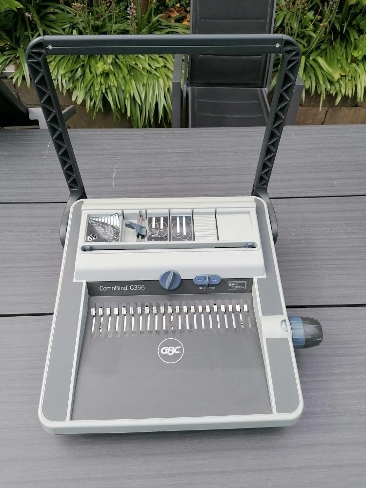 GBC CombBind C366 Inbindmachine, Ophalen of Verzenden, Zo goed als nieuw