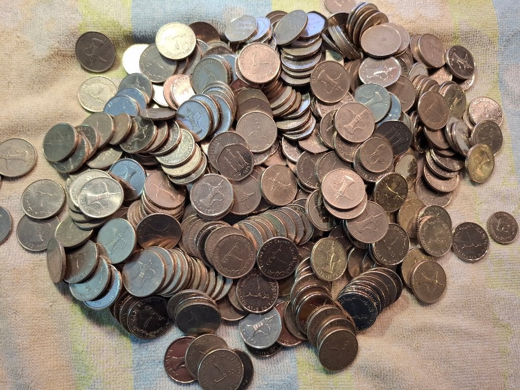 Dubai - 400 Dirham Verenigde Arabische Emiraten, Verzenden, Nederland, Munten
