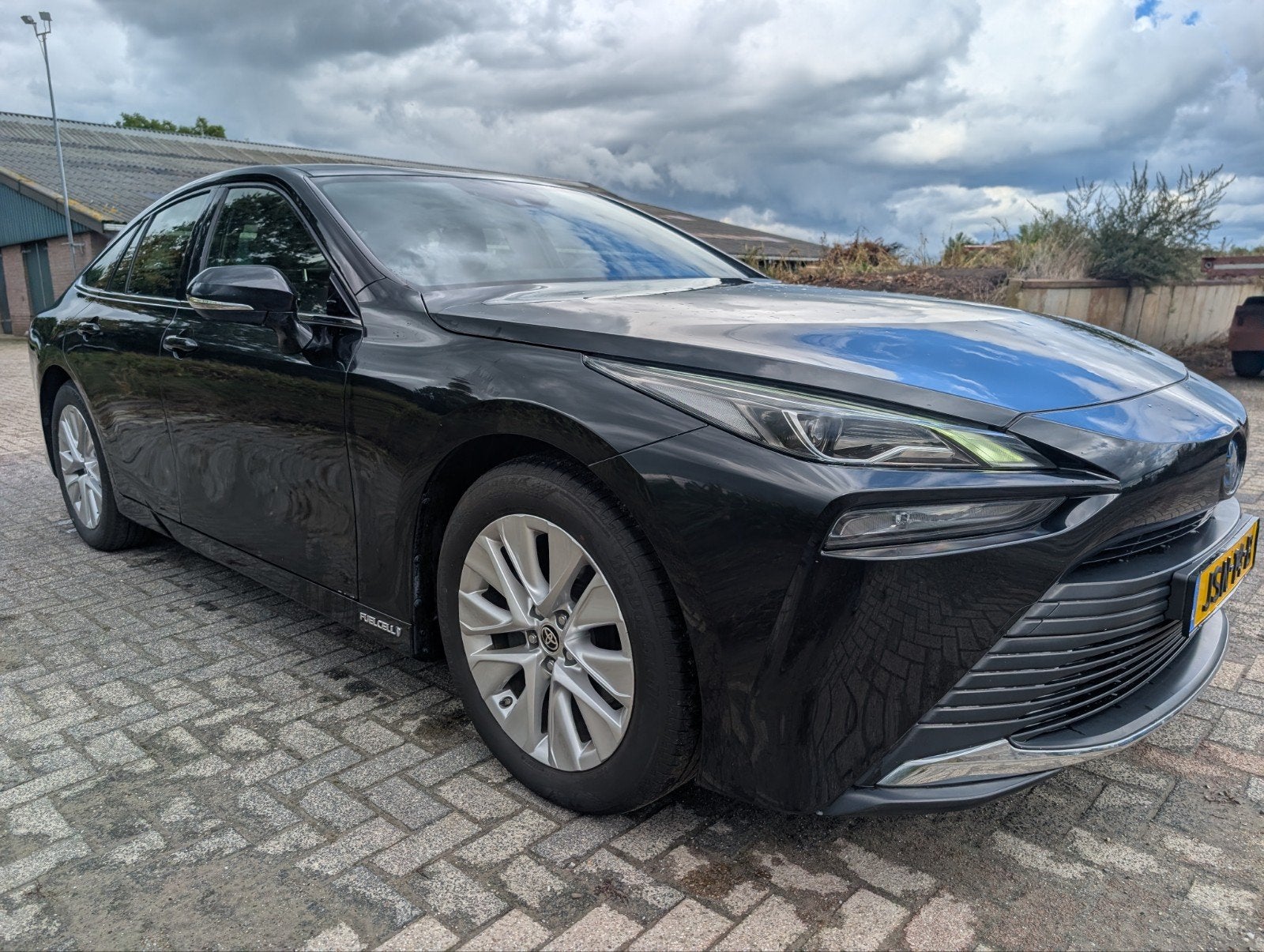 Toyota Mirai FCV 182pk CVT 2021 Zwart slechts 4200 km, Waterstof, Zwart, Ophalen, Automaat