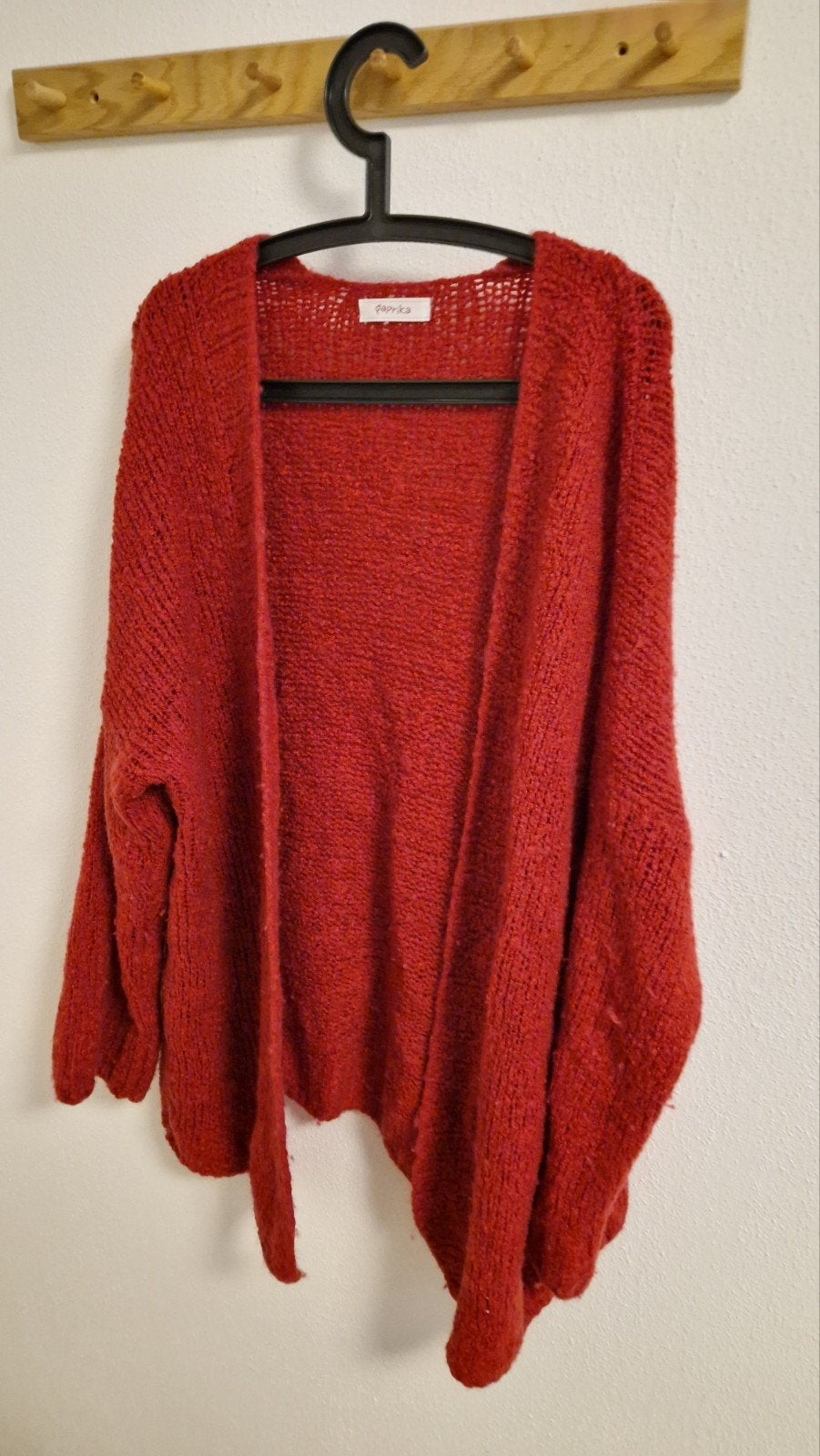 Paprika rood vest, maat L/XL, Kleding | Dames, Maat 46/48 (XL) of groter, Ophalen of Verzenden, Paprika, Gedragen