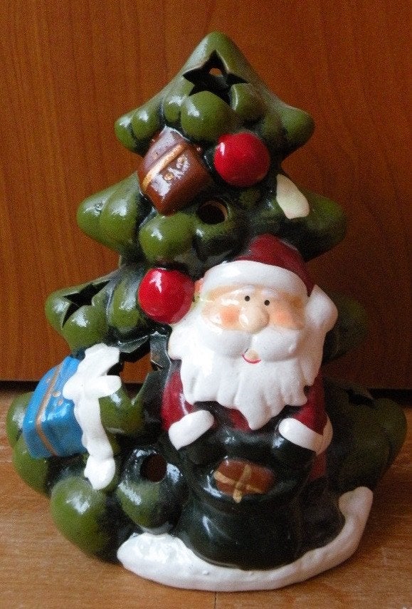 Kerst waxinelichtje. Als nieuw., Ophalen of Verzenden, Zo goed als nieuw