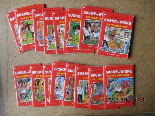 adv5946 suske en wiske mini ah, Boeken, Stripboeken, Gelezen, Eén stripboek, Ophalen