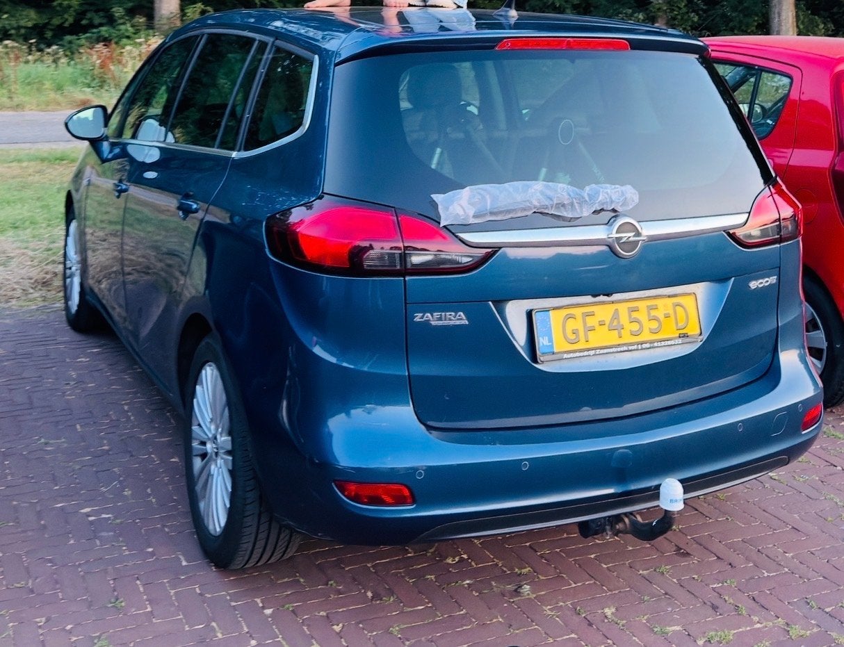 Opel Zafira 1.6CDTI 99KW/135PK Ecoflex 2015 Blauw, Auto's, Opel, 136 pk, 4 cilinders, Blauw, 7 stoelen