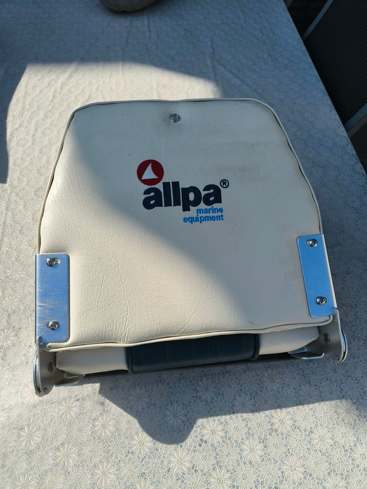 Allpa bootstoel op draaiplateau met blokkeer functie, Ophalen, Zo goed als nieuw, Interieur en Kussens