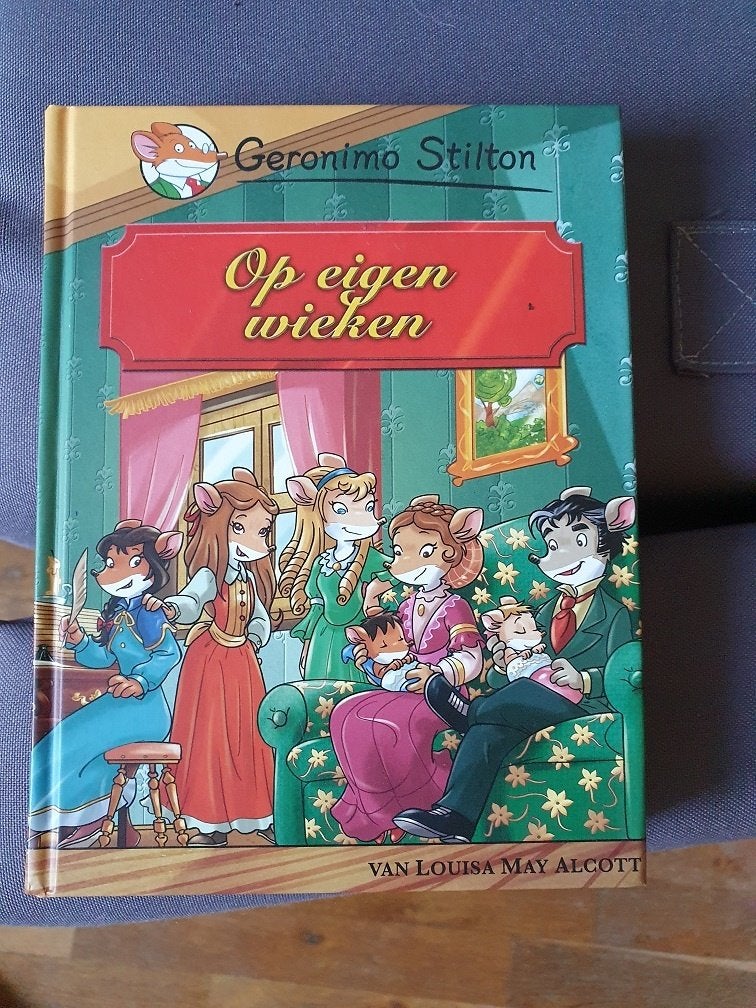 OP  EIGEN  WIEKEN  - Geronimo Stilton, Ophalen of Verzenden, Zo goed als nieuw