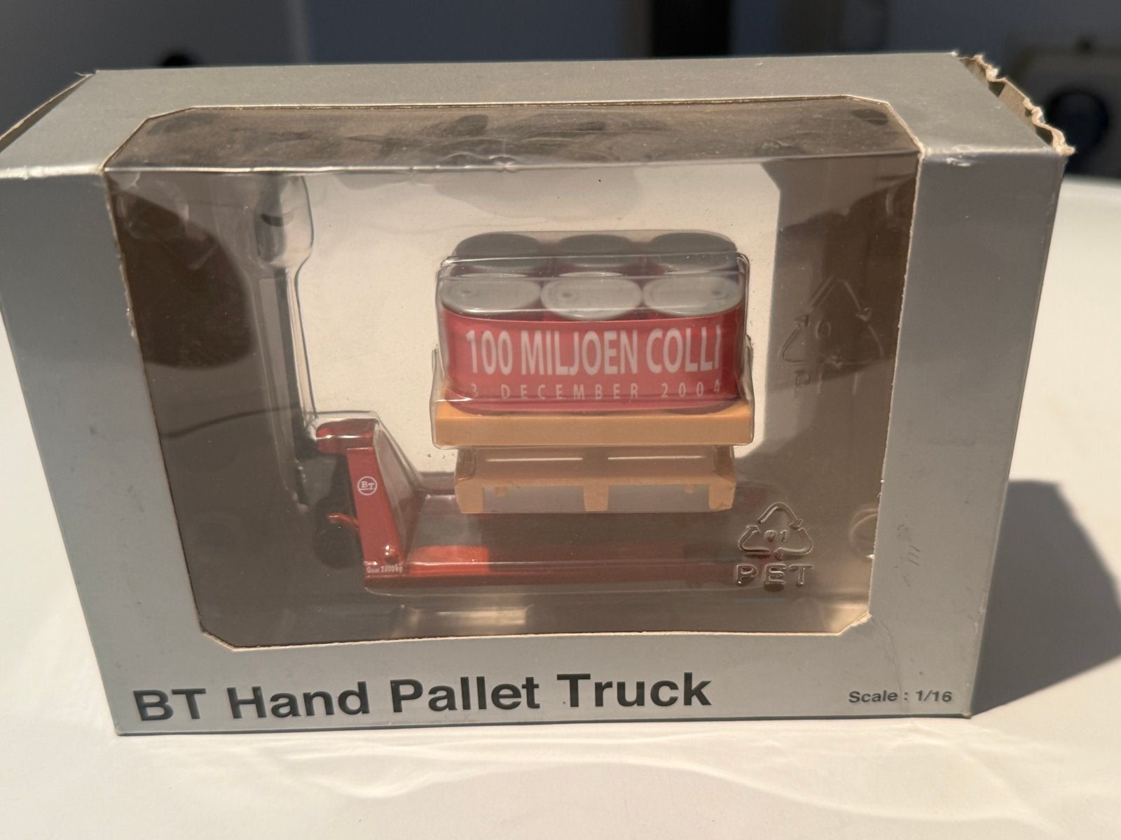 BT Hand Pallet Truck schaalmodel 1:16, Overige merken, Nieuw, Ophalen of Verzenden, Groter dan 1:32