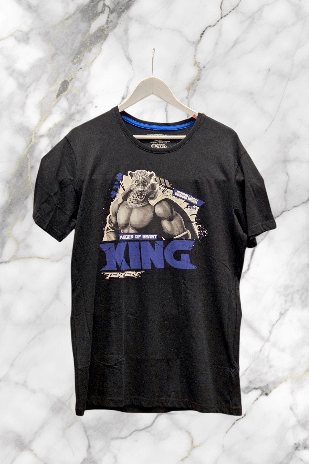 Tekken King Gaming T-Shirt XL - Nieuw, Kleding | Heren, Zwart, Ophalen of Verzenden, Difuzed, Maat 56/58 (XL)