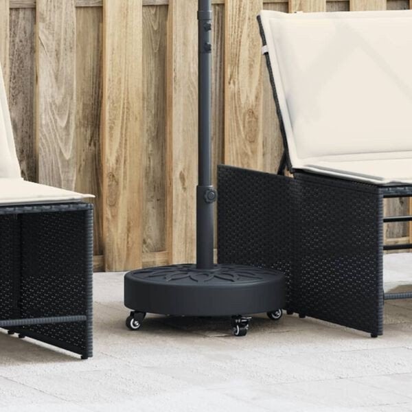 Parasolvoet met wielen voor stok  nieuw in doos, ., Nieuw, Ophalen of Verzenden, Parasolvoet