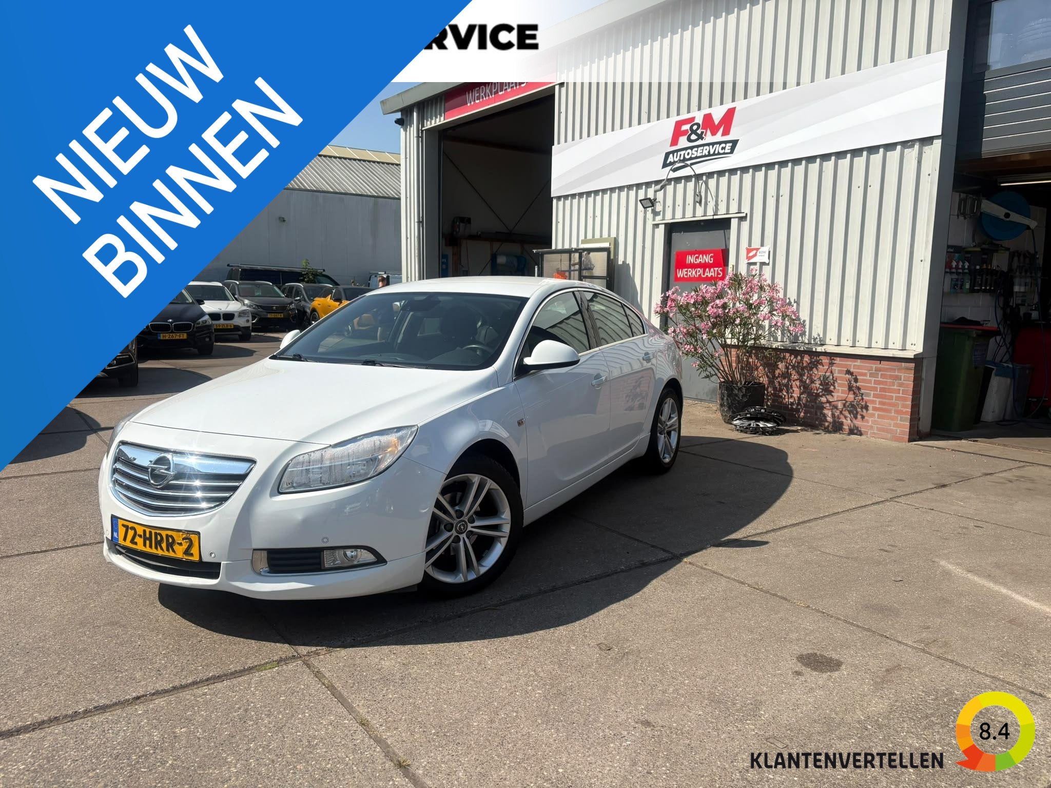 Opel Insignia 1.8 Edition Airco, cruise, pdc, navi, Auto's, Euro 5, Stof, Gebruikt, Zwart