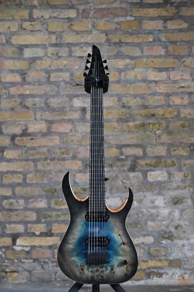 Mayones Duvell Elite 7 Schaller Hannes Bridge, Muziek en Instrumenten, Snaarinstrumenten | Gitaren | Elektrisch, Overige merken