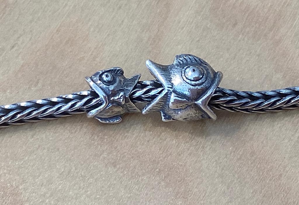 Trollbeads Vis noch Vogel, Ophalen of Verzenden, Nieuw, Zilver, Trollbeads