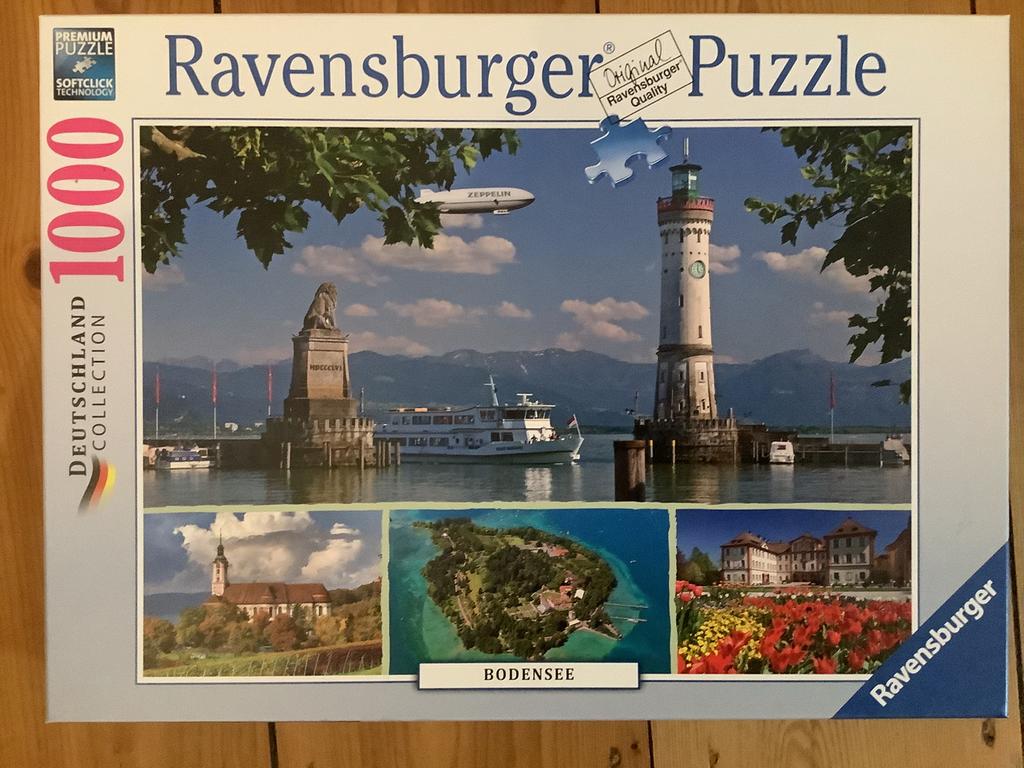 Ravensburger deutschland collection puzzels, Ophalen of Verzenden, 500 t/m 1500 stukjes, Zo goed als nieuw