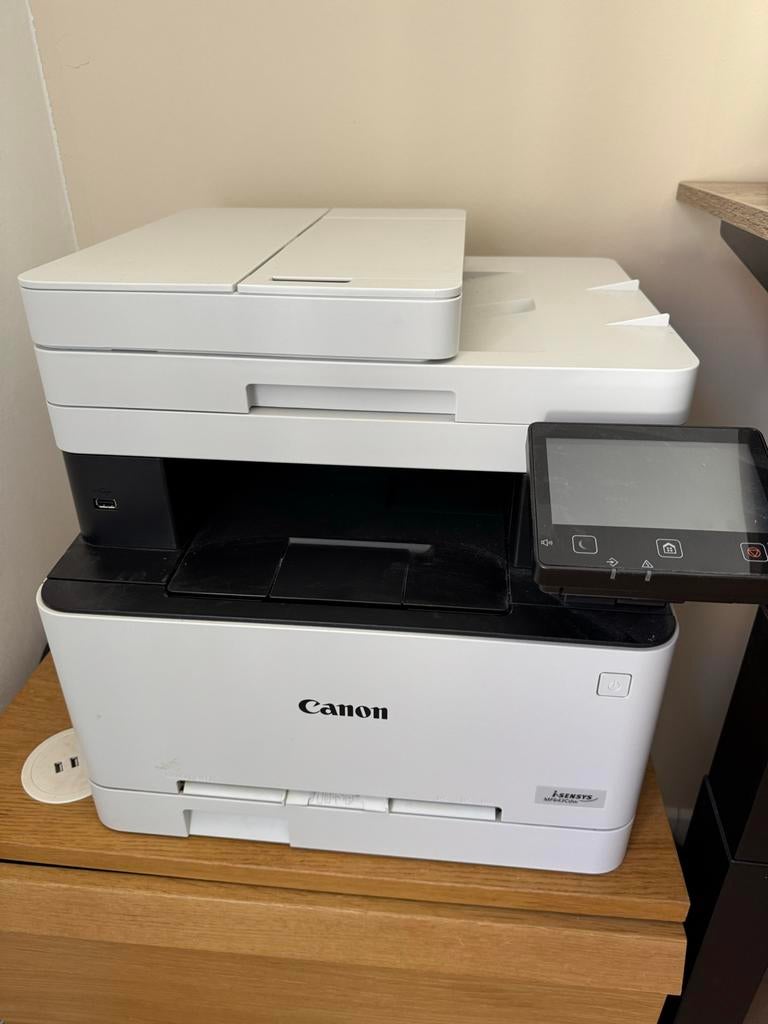 Canon MF643Cdw All-in-One Laserprinter (toners leeg), Computers en Software, Printers, Gebruikt, All-in-one, Laserprinter, Kleur printen