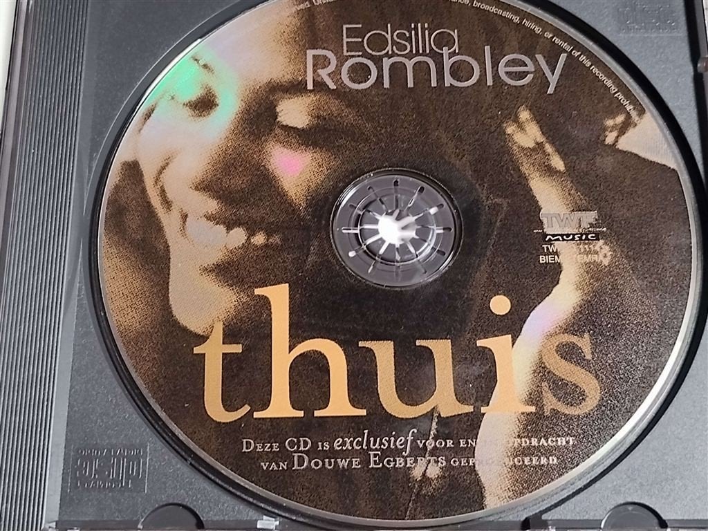 Edsilia Rombley ‎– Thuis, Ophalen of Verzenden, Zo goed als nieuw, Levenslied of Smartlap