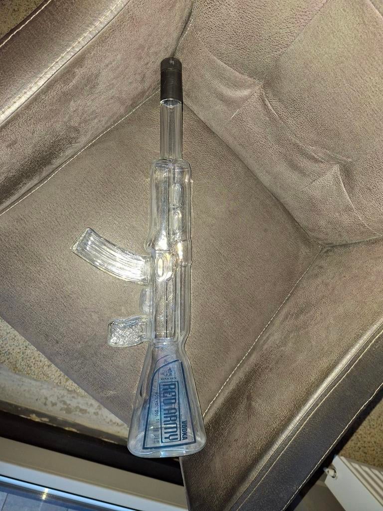 Ak-47 red army vodka fles, Verzamelen, Ophalen of Verzenden, Landmacht, Amerika