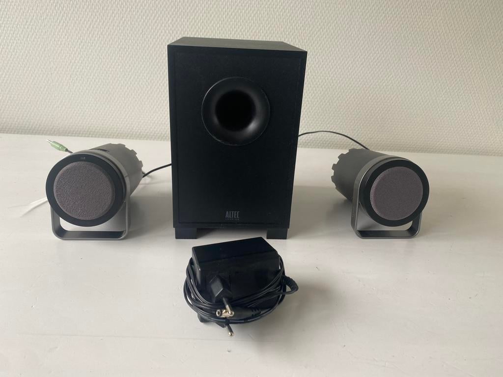 Computer speakers met subwoofer, Computers en Software, Pc speakers, Gebruikt, Ophalen
