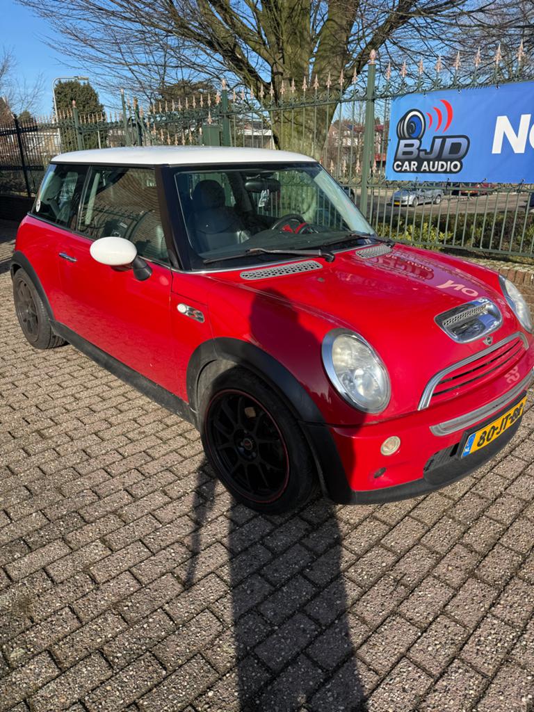 Mini 1.6 16V Cooper S 120KW john works, Voorwielaandrijving, Zwart, 4 cilinders, 4 stoelen