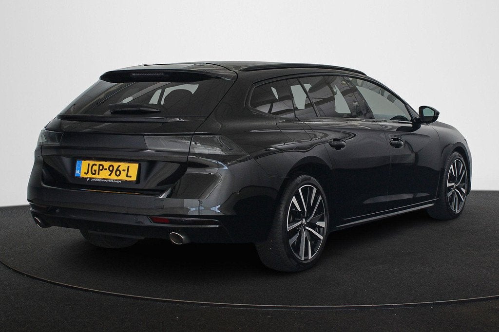 Peugeot 508 SW 1.6 HYbrid GT Line 225 PK Stoelverwarming Key, Auto's, Peugeot, 745 kg, Gebruikt, 4 cilinders, Leder en Stof