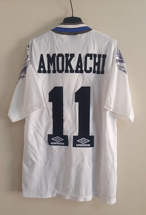 Everton 94/95 voetbal shirt umbro retro vintage Amokachi NEC, Verzamelen, Ophalen of Verzenden, Zo goed als nieuw, Buitenlandse clubs