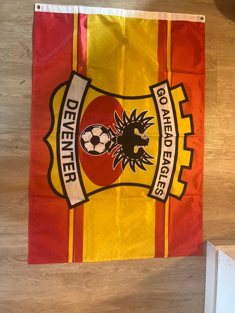 Mooie go  ahead eagels vlag en sjaal (vlag is weg), Ophalen of Verzenden
