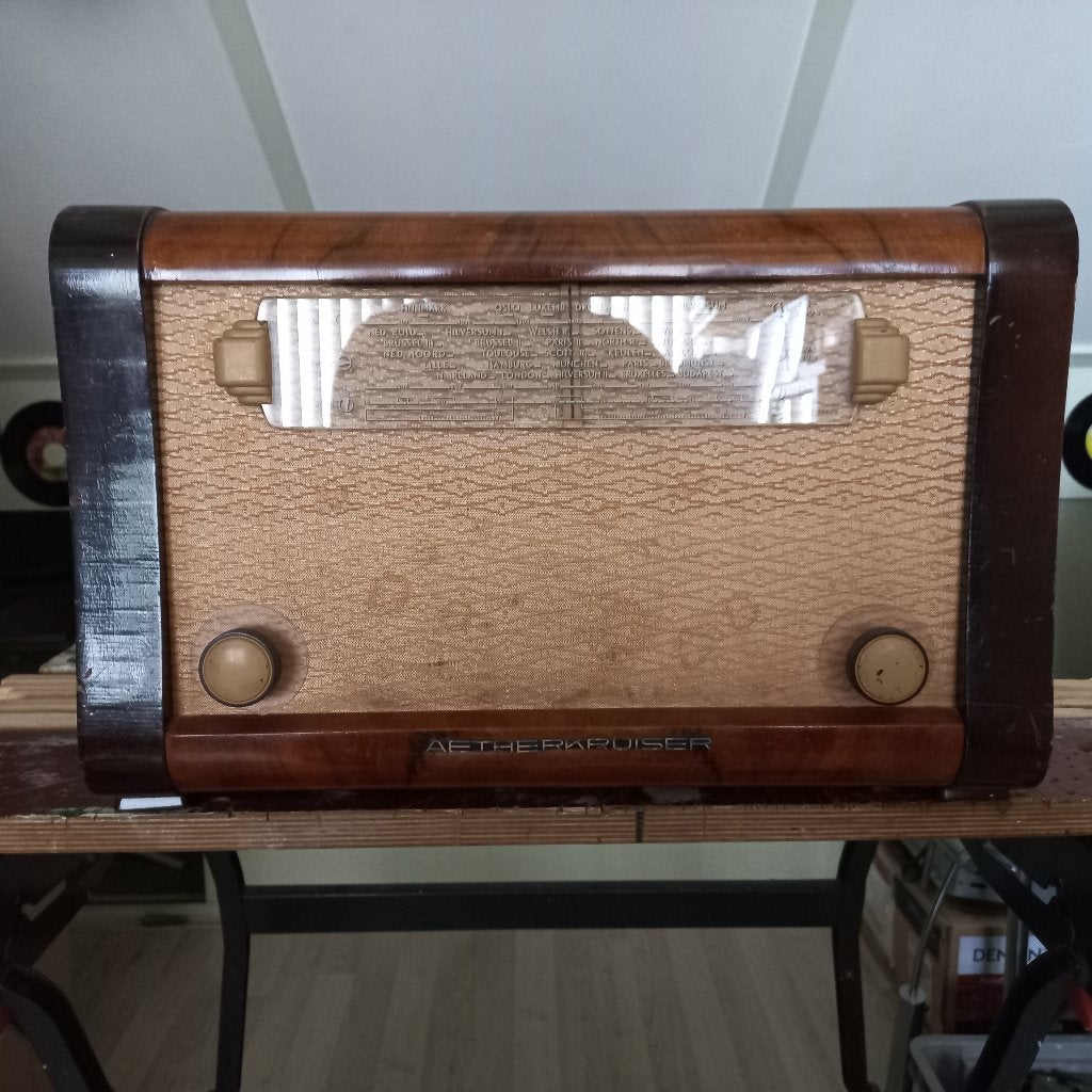 Vintage Siemens AK 1482 Radio - Jaren '50 buizenradio, Ophalen, Gebruikt, Radio