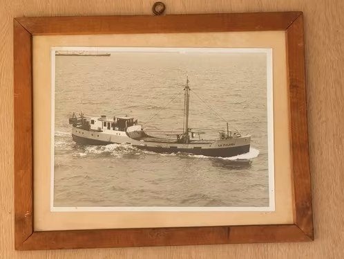 LA PALOMA VOOR HOLCHER BEVRACHTING & SCHEEPVAART ROTTERDAM, Antiek en Kunst, Ophalen