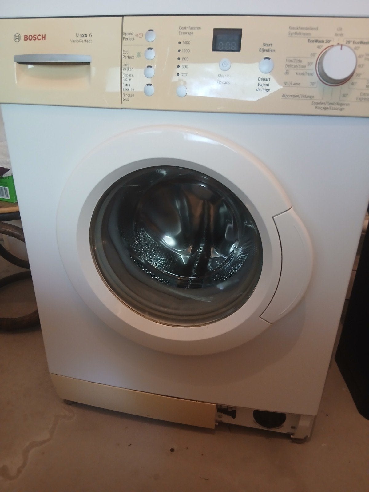 Bosch Maxx 6 VarioPerfect Wasmachine, Witgoed en Apparatuur, Ophalen, Gebruikt, Voorlader, Kort programma