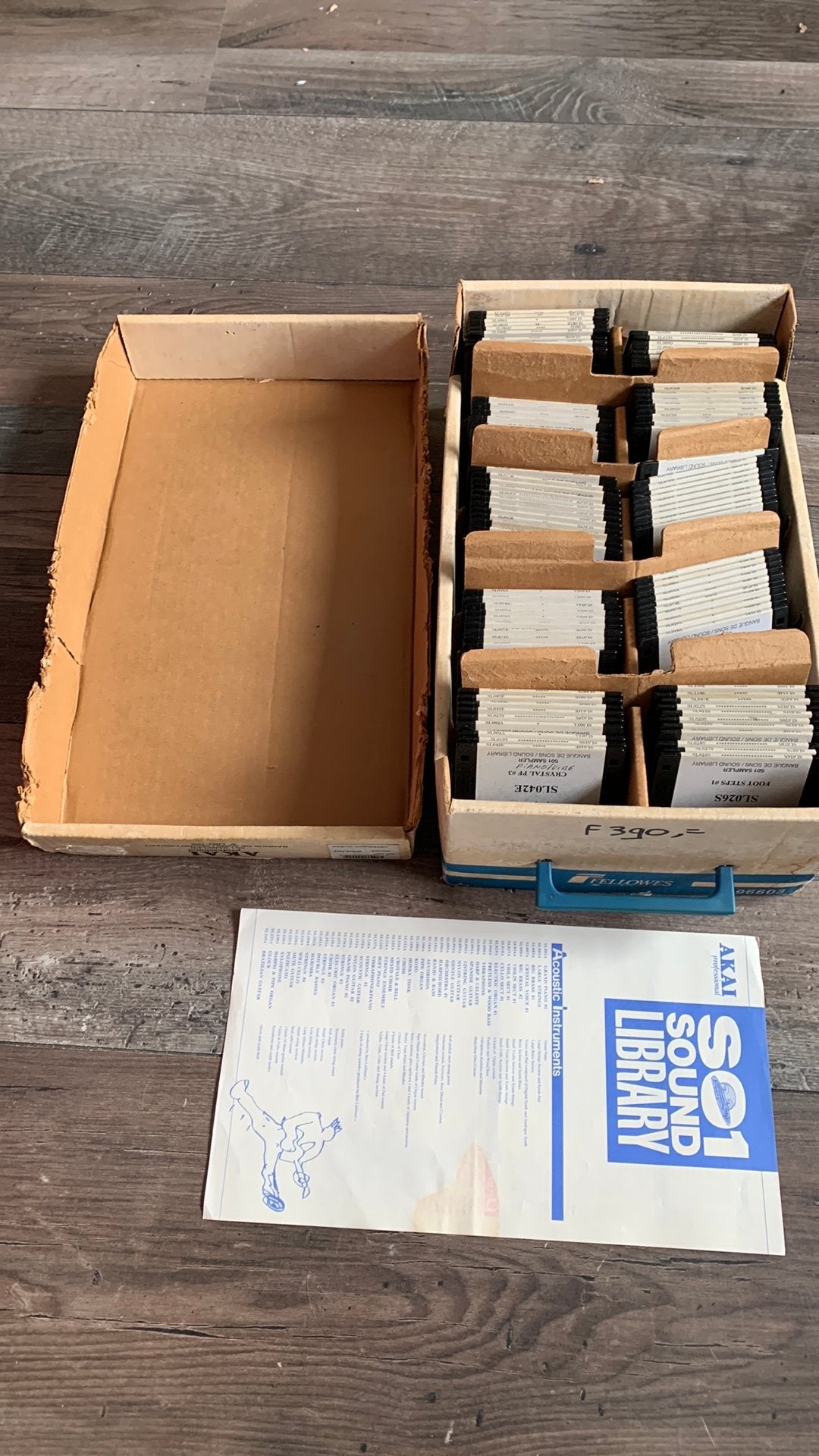 Akai S01 & MPC Sampler Sound Library  Uiterst zeldzame disks, Muziek en Instrumenten, Ophalen of Verzenden, Gebruikt