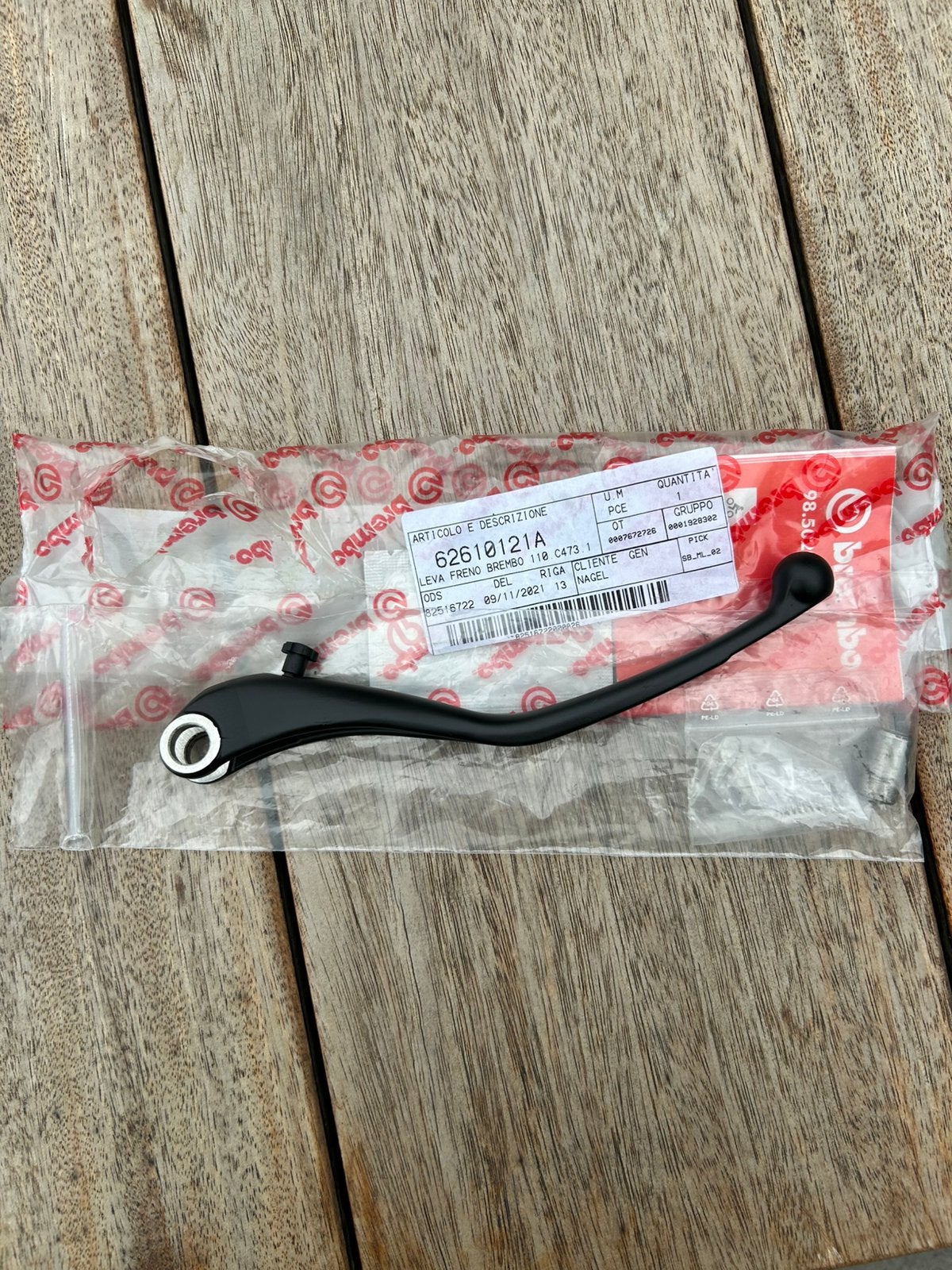 Brembo remhendel, Motoren, Ophalen of Verzenden, Gebruikt
