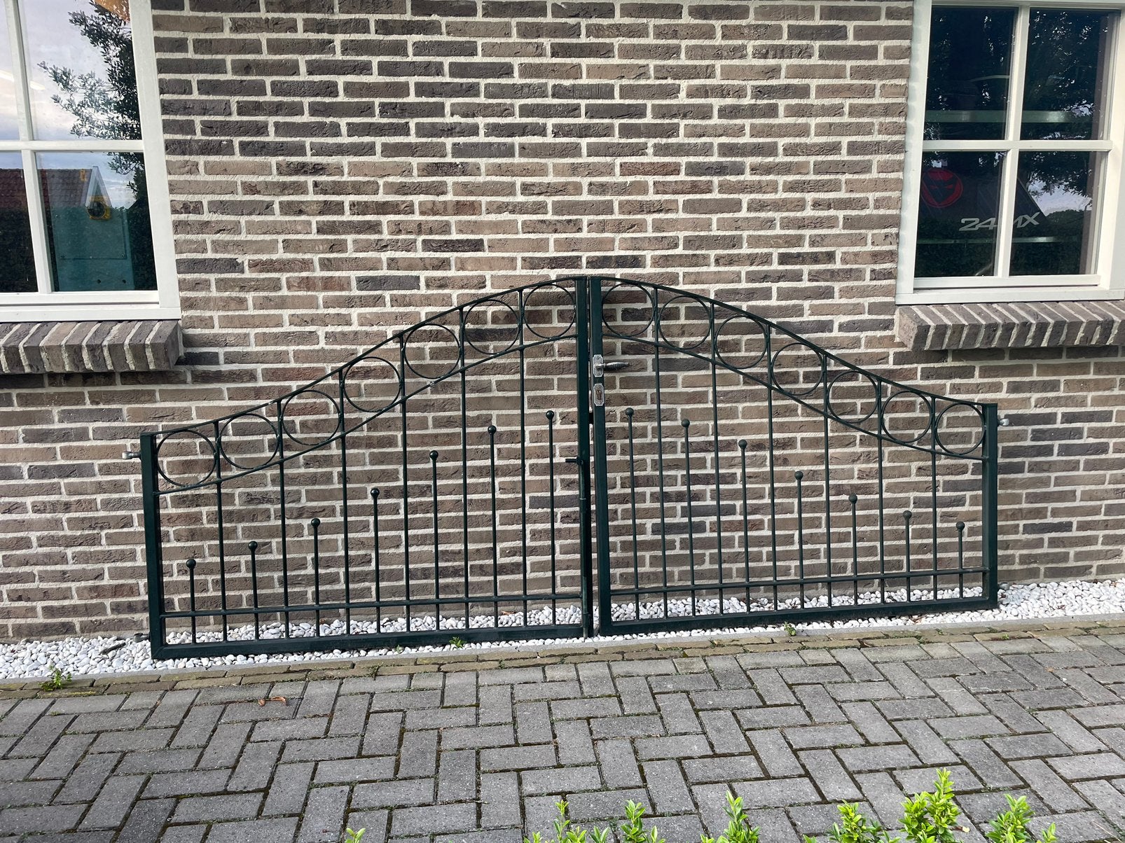 Sier hek staal, Tuin en Terras, Ophalen, Gebruikt, IJzer, Sierhekwerk