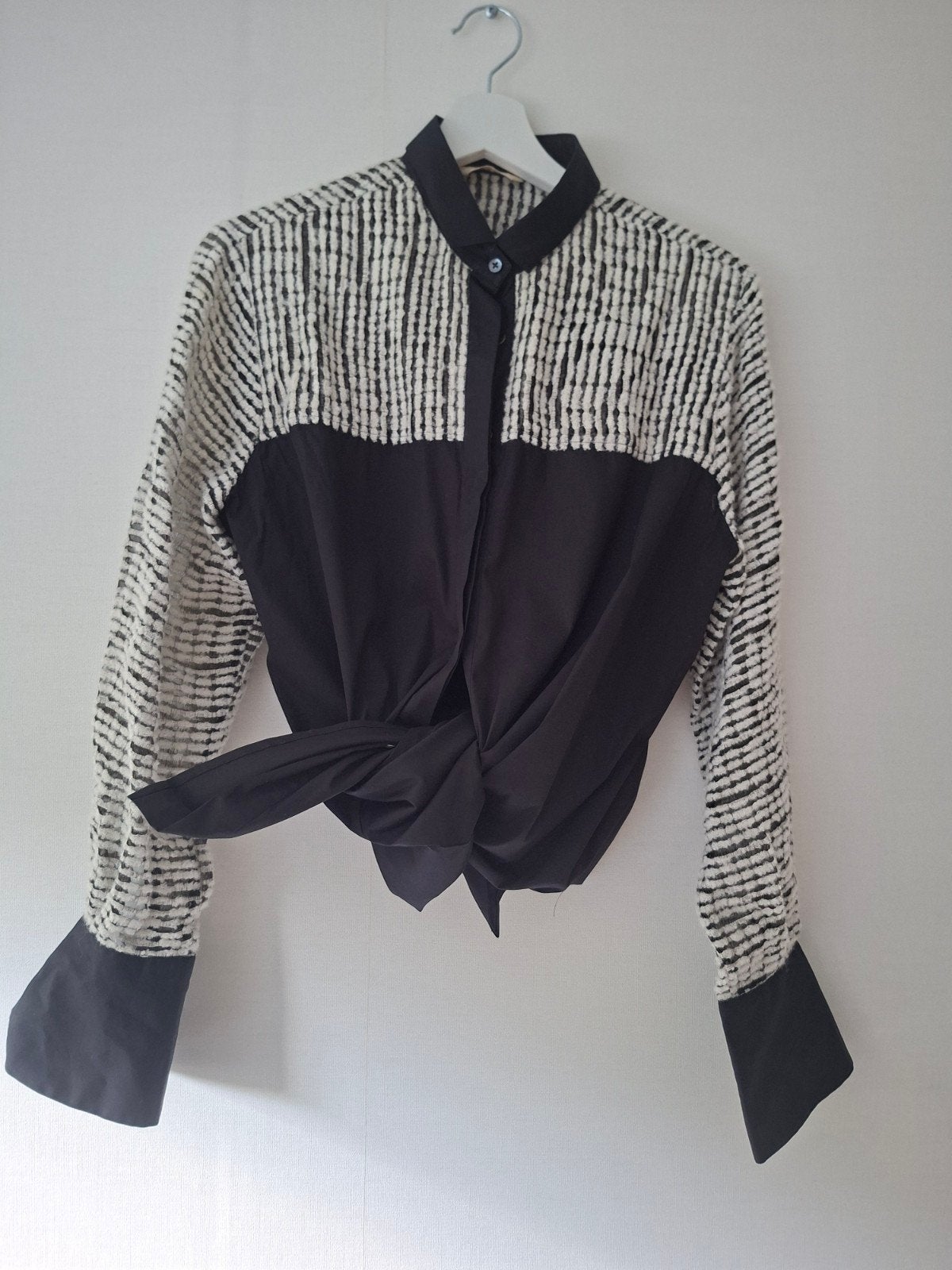 Xacus Donna Blouse Maat 38, Kleding | Dames, Maat 38/40 (M), Zwart, Ophalen of Verzenden, Zo goed als nieuw