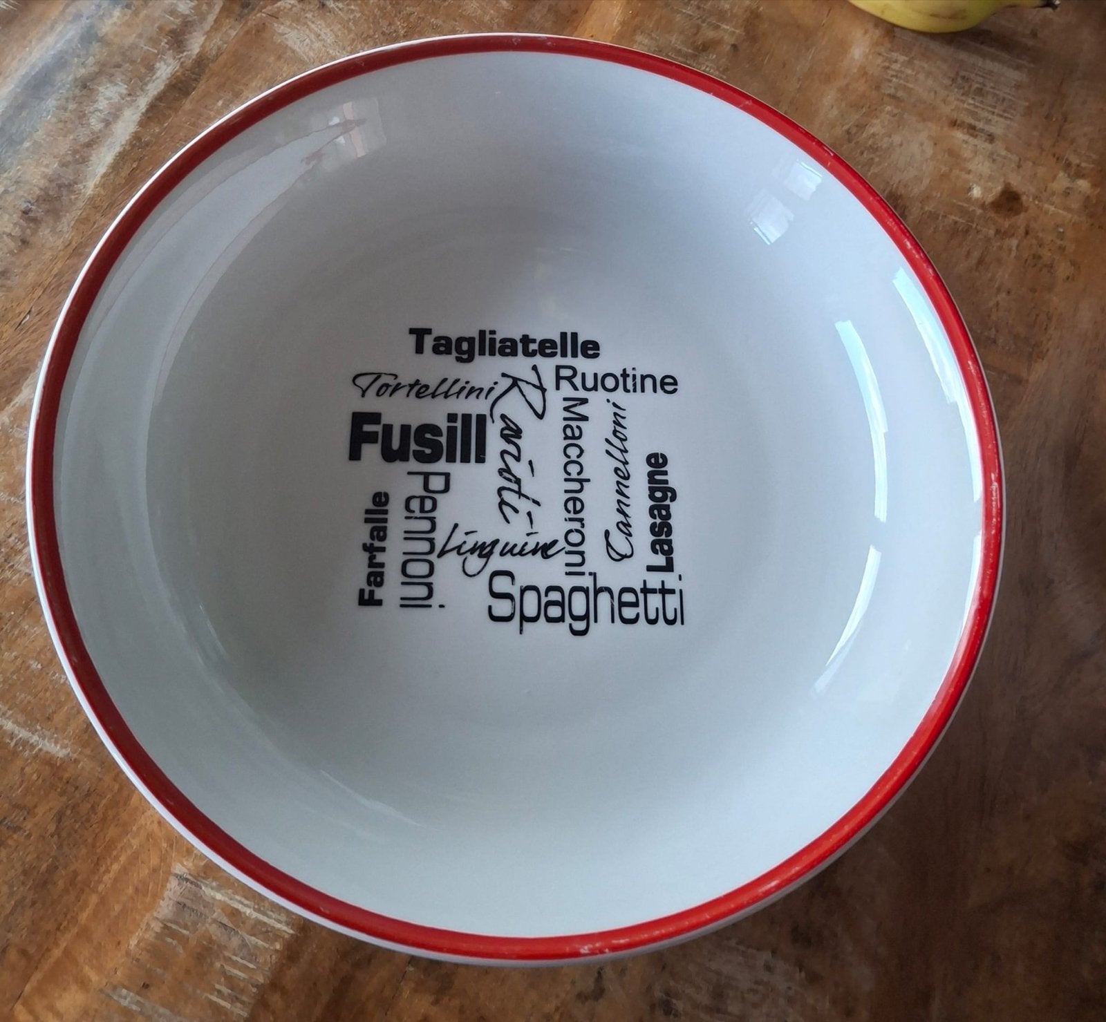 Grote pasta borden in zeer goede staat, Ophalen of Verzenden, Zo goed als nieuw, Keramiek, Bord(en)