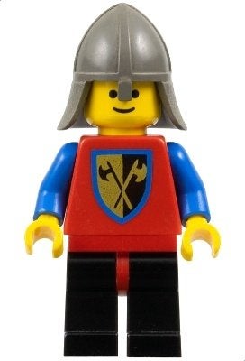 Lego Castle Lion Knight / Crusaders Minifigs Soldaten, Lego, Ophalen of Verzenden, Zo goed als nieuw, Castle