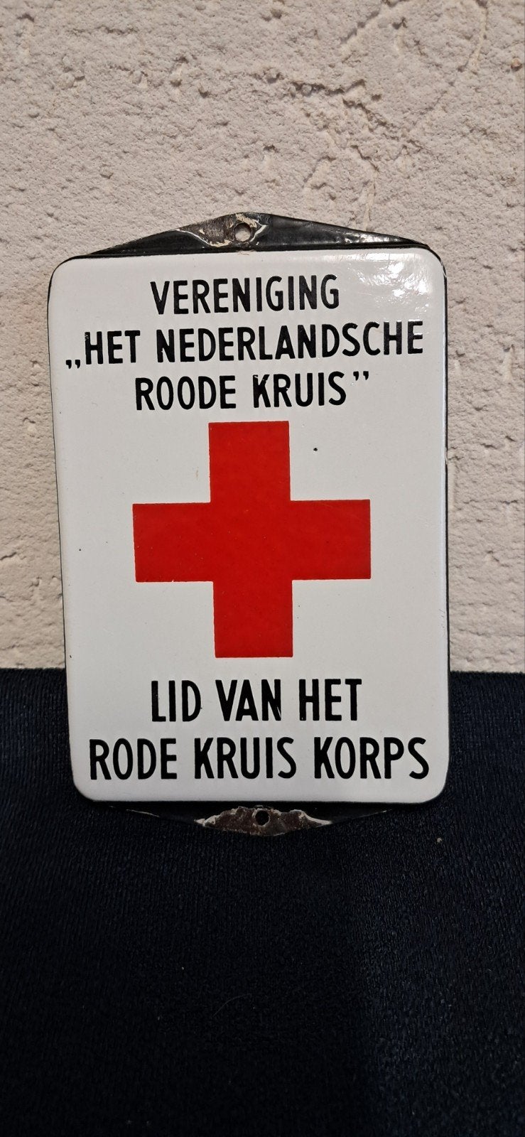 deurpostje rode kruis, Verzamelen, Ophalen of Verzenden, Gebruikt