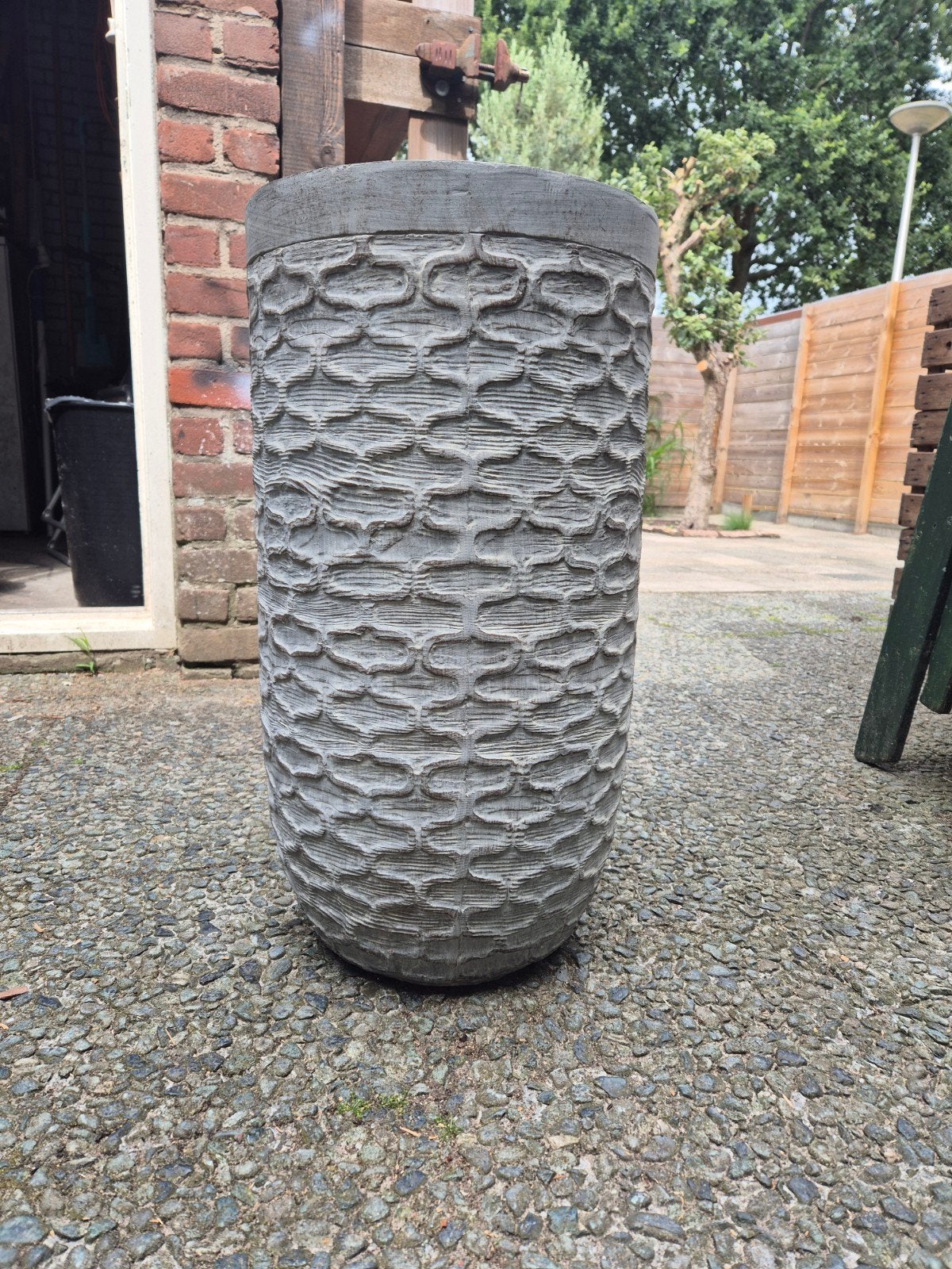 te koop grote plantenpot 65 hoog 35 doorsnee, Ophalen, Overige materialen, Rond, Nieuw