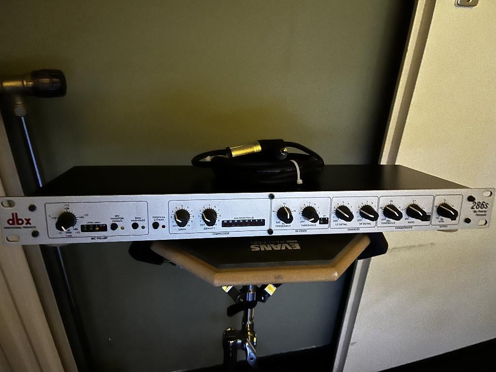 DBX 286s mic preamp/processor, Audio, Tv en Foto, Professionele Audio-, Tv- en Video-apparatuur, Ophalen, Zo goed als nieuw, Audio