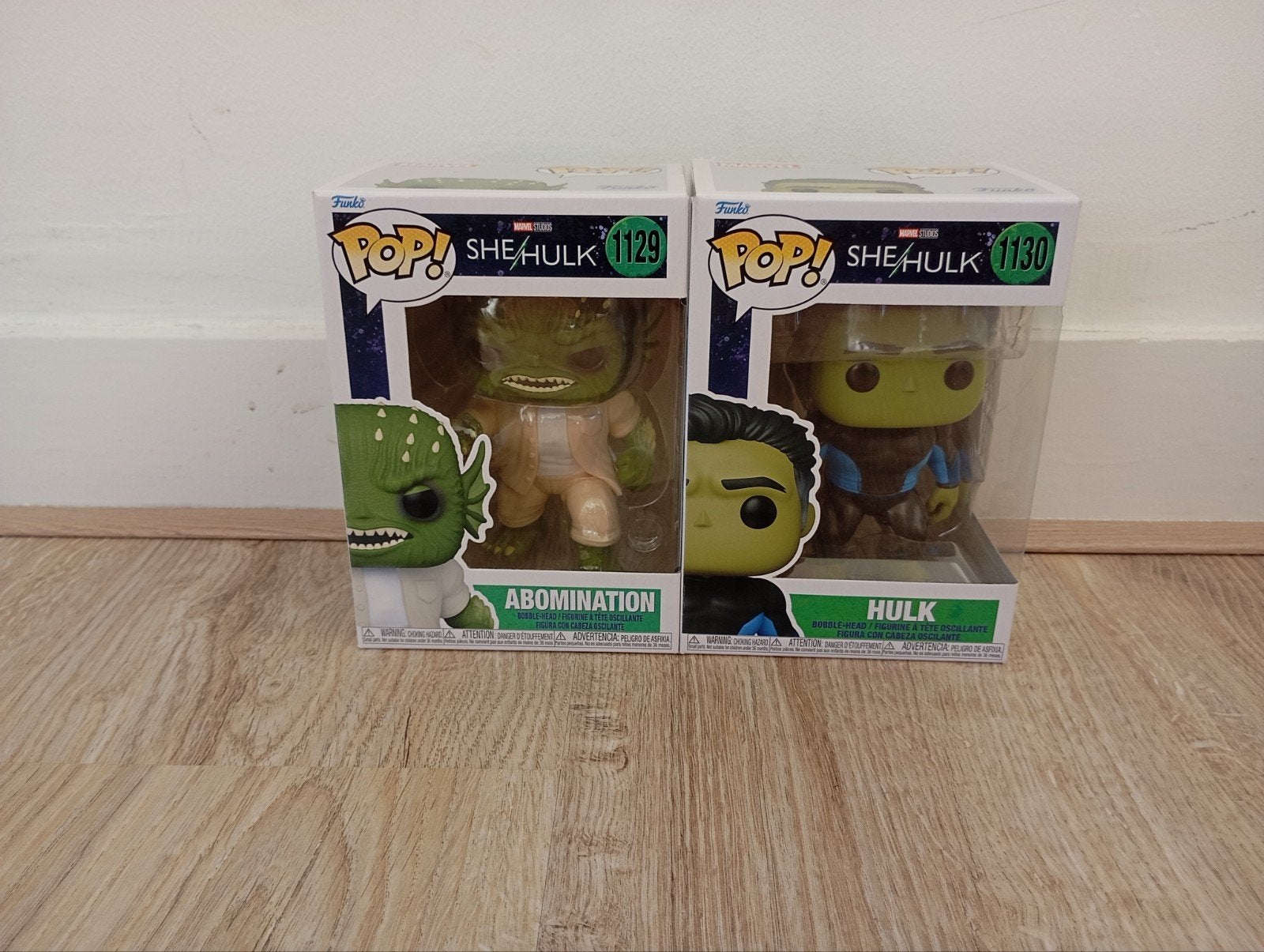 Funko Pop! She-Hulk: Abomination & Hulk (1129 & 1130), Ophalen of Verzenden, Nieuw