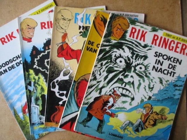 adv7672 rik ringers, Boeken, Stripboeken, Gelezen, Eén stripboek, Ophalen