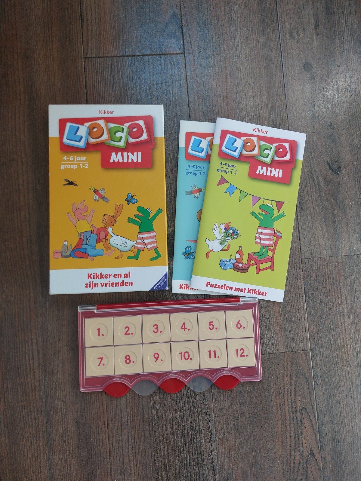 Mini loco kikker en al zijn vriendjes 4-6 jaar, Ophalen of Verzenden, Zo goed als nieuw