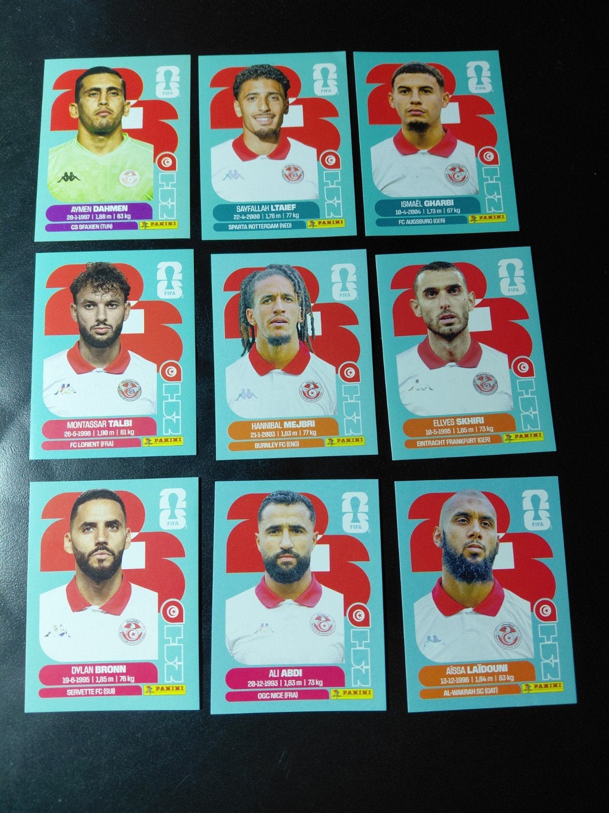 Tunesie (panini wk 2026 stickers), Verzenden, Nieuw, Buitenlandse clubs, Poster, Plaatje of Sticker
