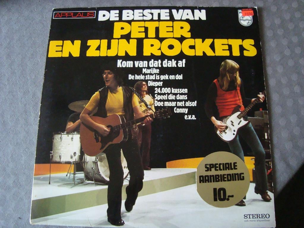De beste van peter en zijn rockets, Cd's en Dvd's, Vinyl | Nederlandstalig, Ophalen of Verzenden, Zo goed als nieuw, 12 inch, Levenslied of Smartlap